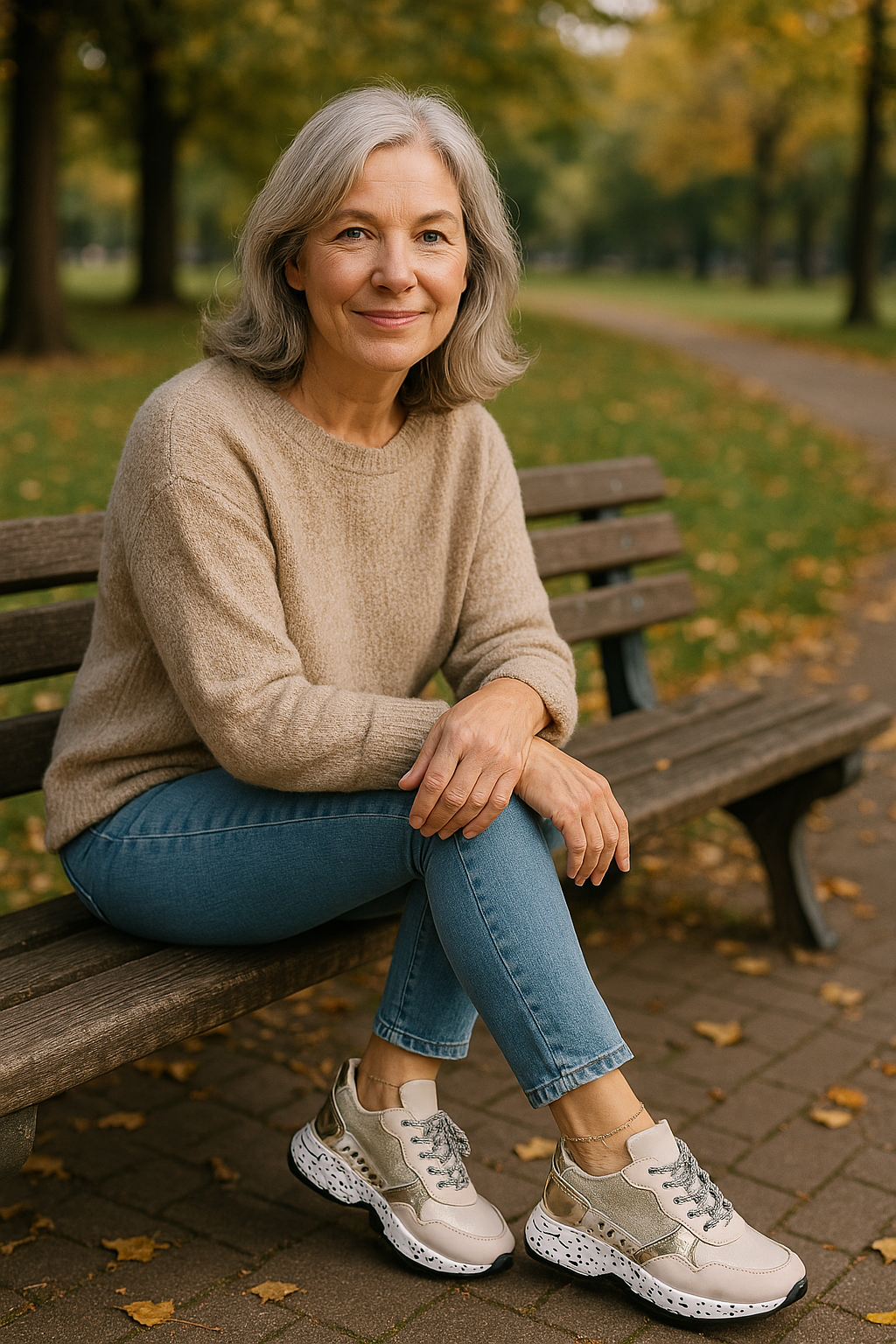 Dames Orthopedische Wandelsneakers – Lichtgewicht, Ondersteunend Voetbed voor Casual en Dagelijks Gebruik