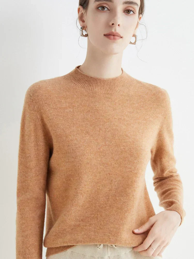 Dames Regular Fit Fijngebreide Trui – Feest en Avondkleding, Herfst/Winter