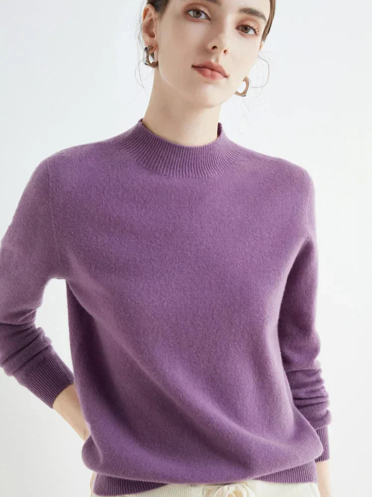 Dames Regular Fit Fijngebreide Trui – Feest en Avondkleding, Herfst/Winter