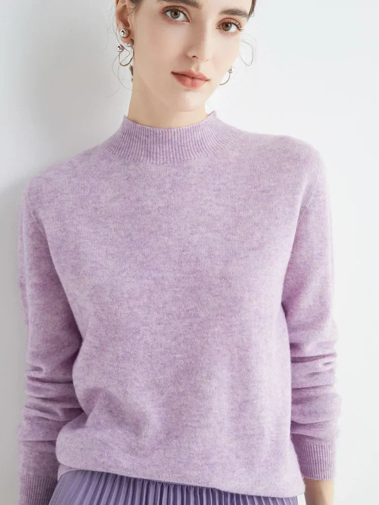 Dames Regular Fit Fijngebreide Trui – Feest en Avondkleding, Herfst/Winter