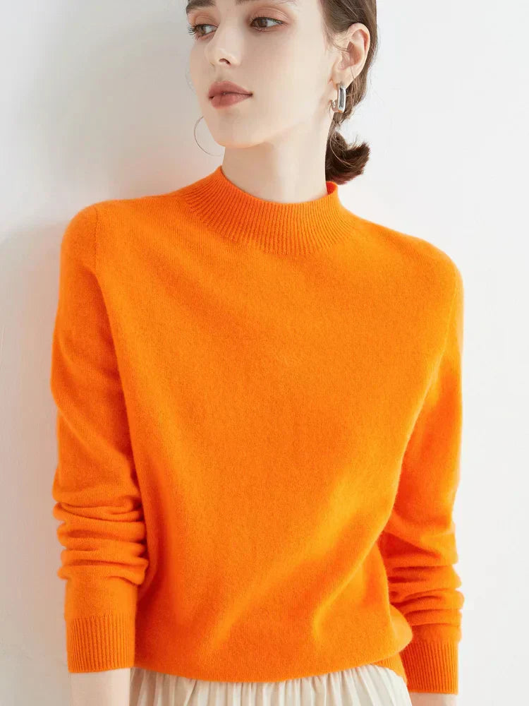 Dames Regular Fit Fijngebreide Trui – Feest en Avondkleding, Herfst/Winter