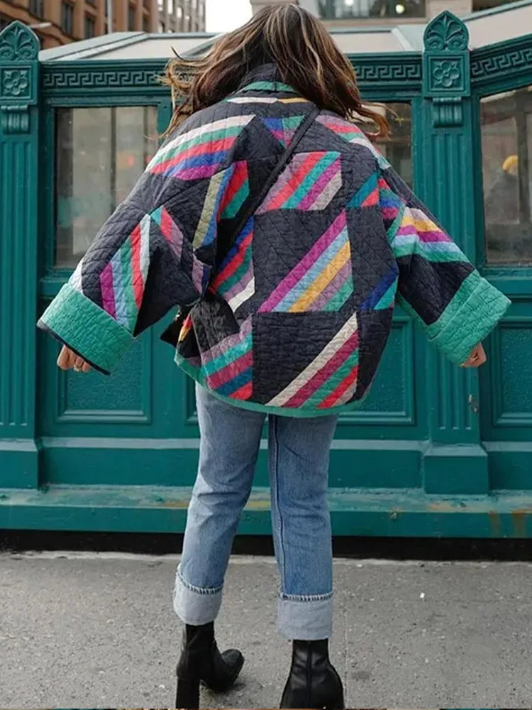 Dames Oversized Gebreid Vest – Casual Cardigan met Lange Mouwen, voor Herfst/Winter