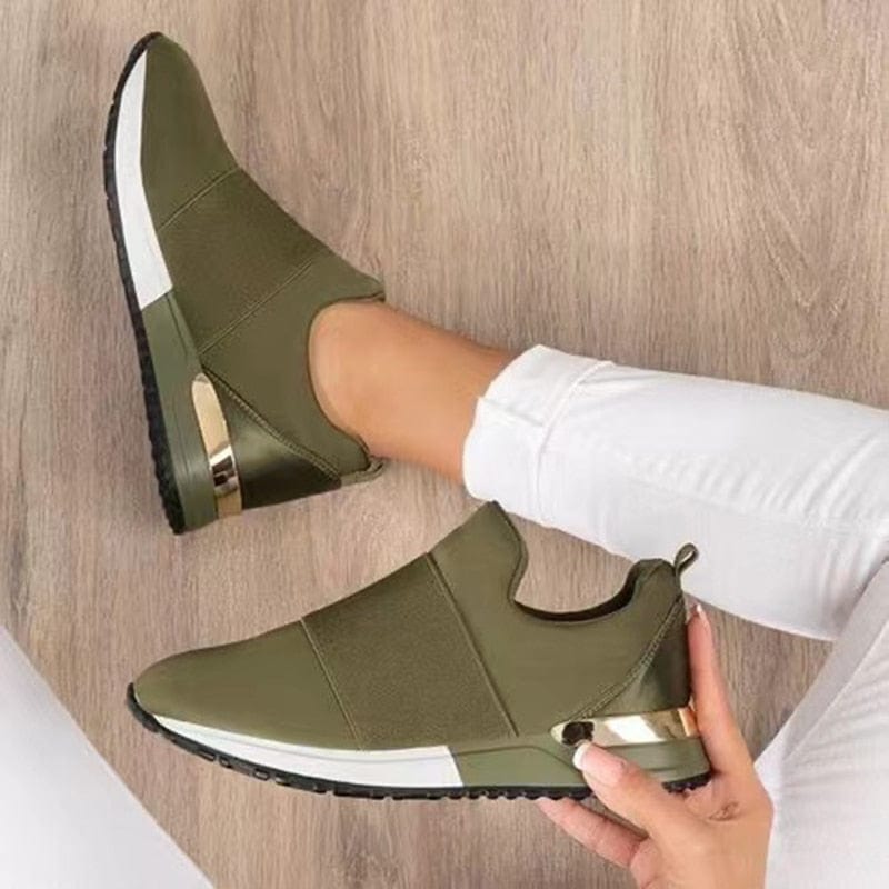 Dames Orthopedische Sneakers – Lichtgewicht, Anti-slip, Schokdempend voor Wandelen & Dagelijks Gebruik