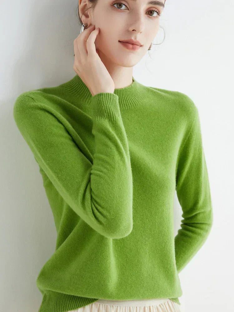 Dames Regular Fit Fijngebreide Trui – Feest en Avondkleding, Herfst/Winter