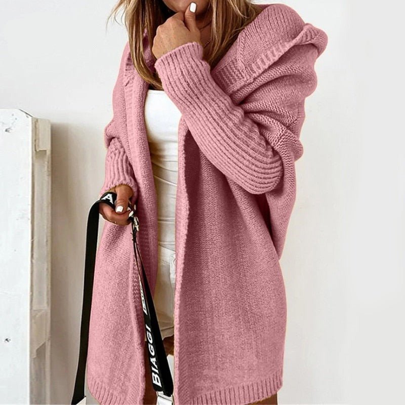 Dames Basic Gebreide Trui – Lange Mouwen, Casual Pullover voor Herfst en Winter
