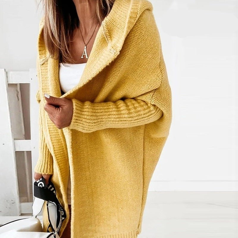 Dames Basic Gebreide Trui – Lange Mouwen, Casual Pullover voor Herfst en Winter
