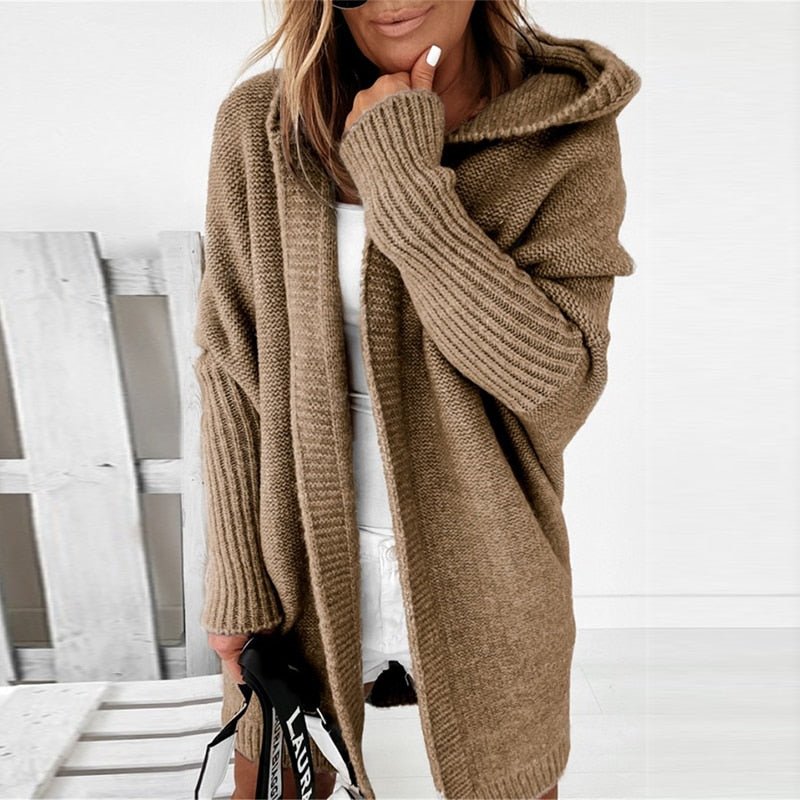 Dames Basic Gebreide Trui – Lange Mouwen, Casual Pullover voor Herfst en Winter