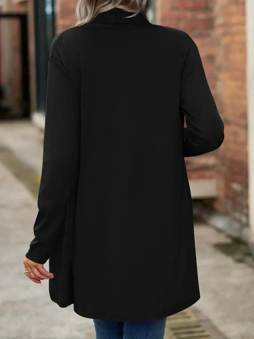 Dames Casual Basic Vest Cardigan – Lange mouwen, voor dagelijks gebruik