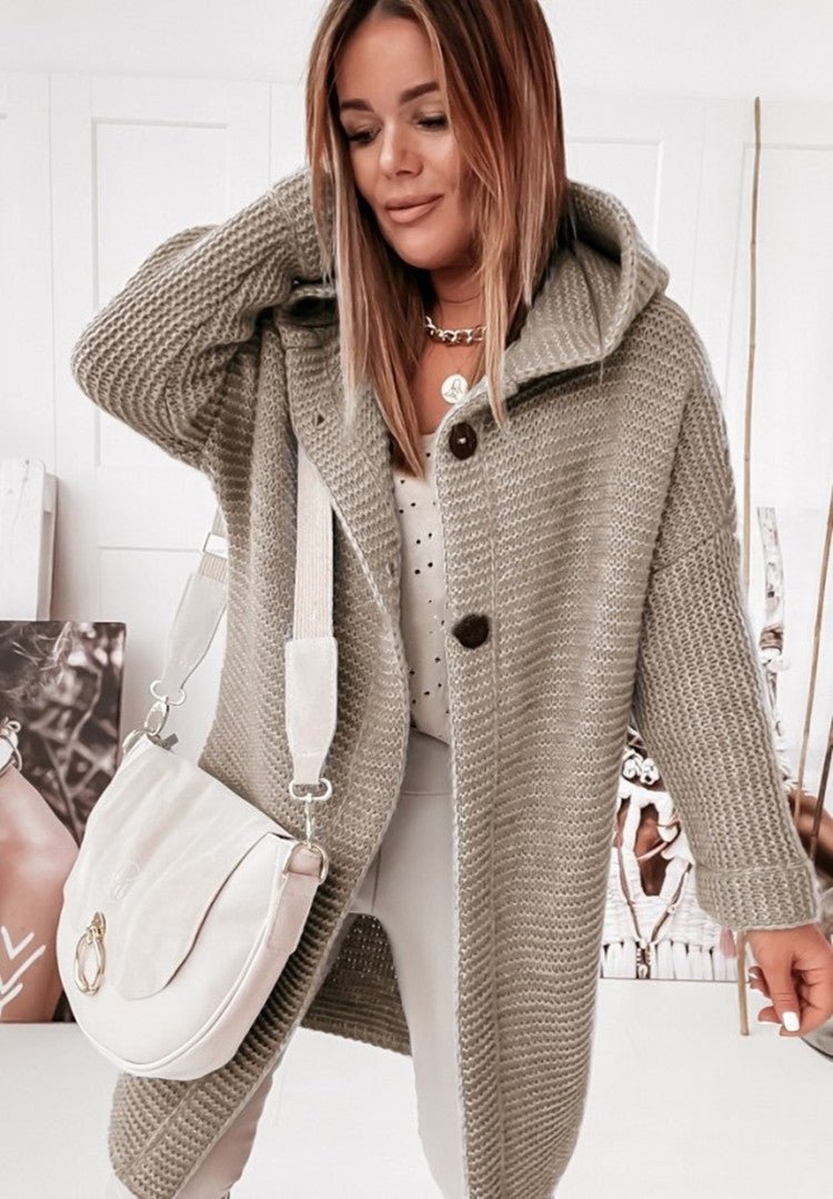 Dames Basic Trui met Lange Mouw – Gebreid, Casual voor Herfst en Winter