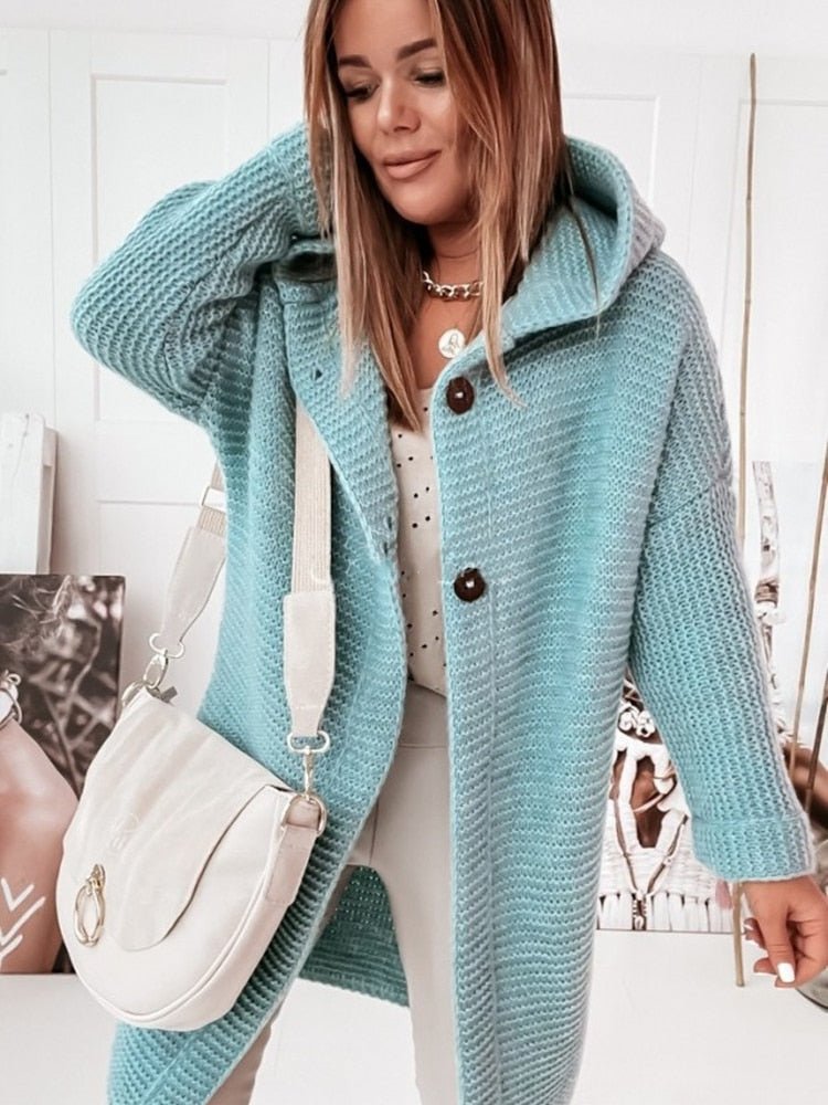Dames Basic Trui met Lange Mouw – Gebreid, Casual voor Herfst en Winter