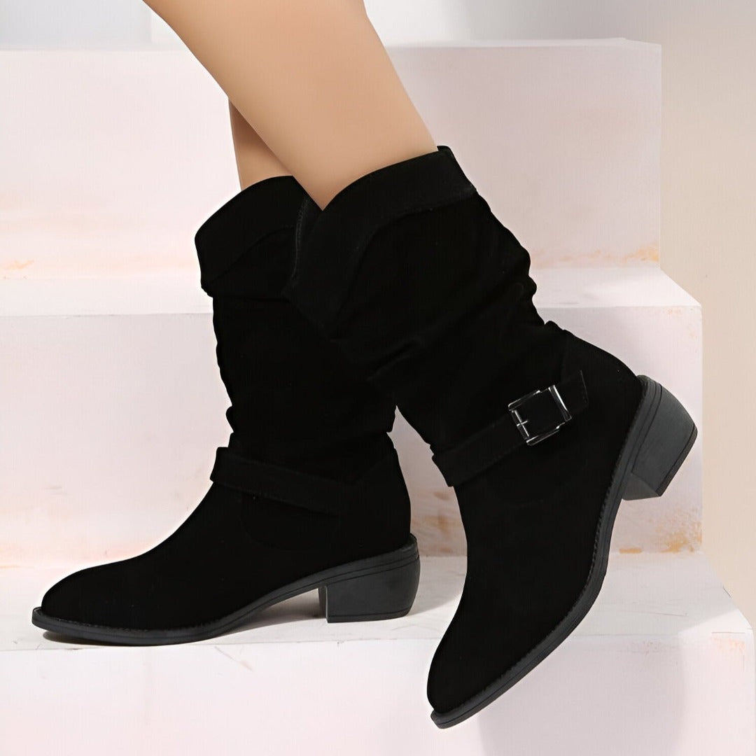 Dames Casual Boots – Met Zachte Zool, Laarzen voor Vrije Tijd en Dagelijks Gebruik