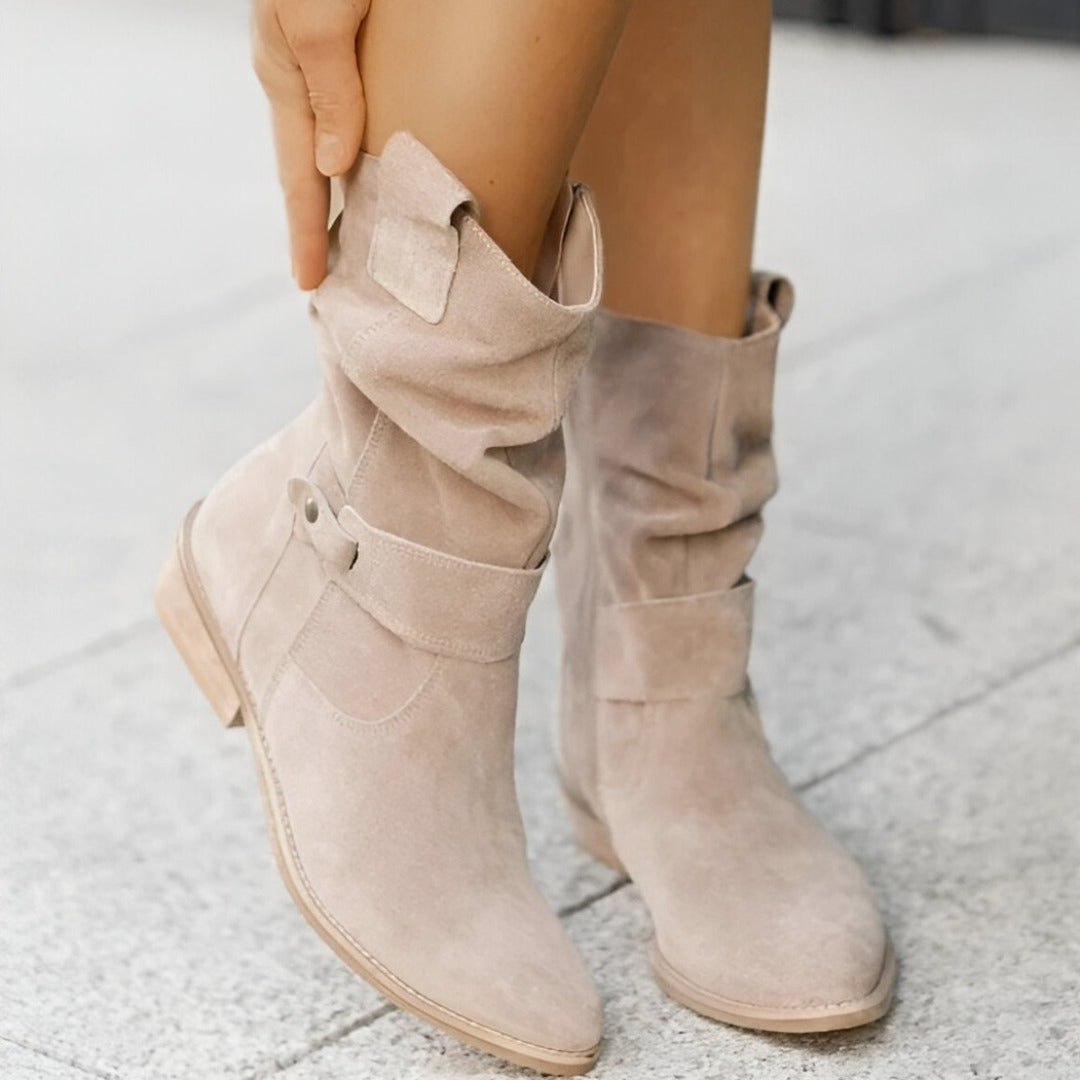 Dames Casual Boots – Met Zachte Zool, Laarzen voor Vrije Tijd en Dagelijks Gebruik