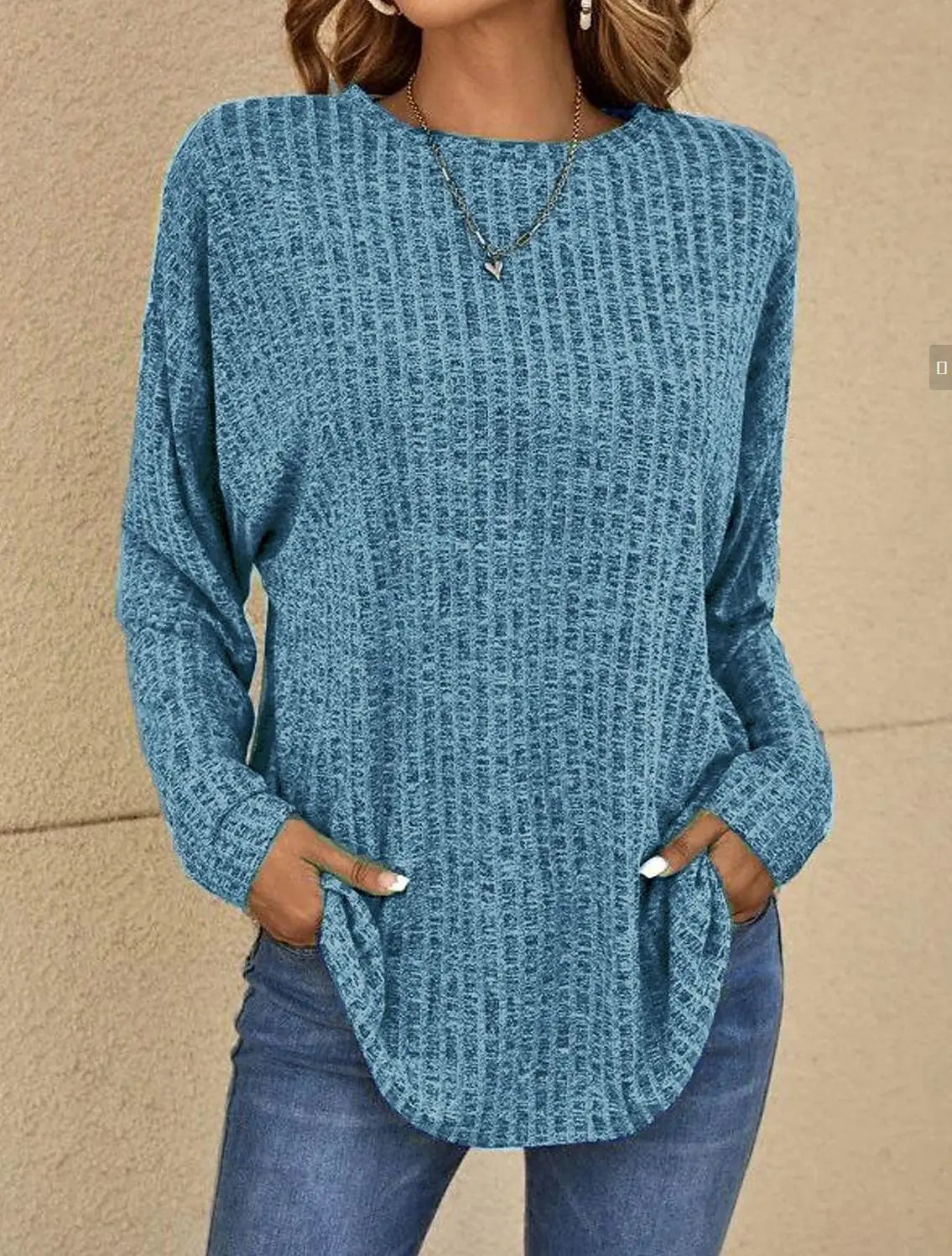Dames Klassieke Trui – Gebreid, Herfst/Winter, Casual en Zakelijk