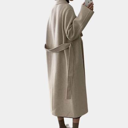 Dames Lange Winterjas – Warm gevoerd, casual buitenjas voor herfst en winter