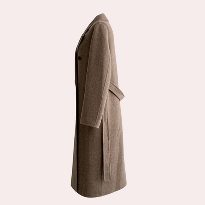 Dames Lange Winterjas – Warm gevoerd, casual buitenjas voor herfst en winter
