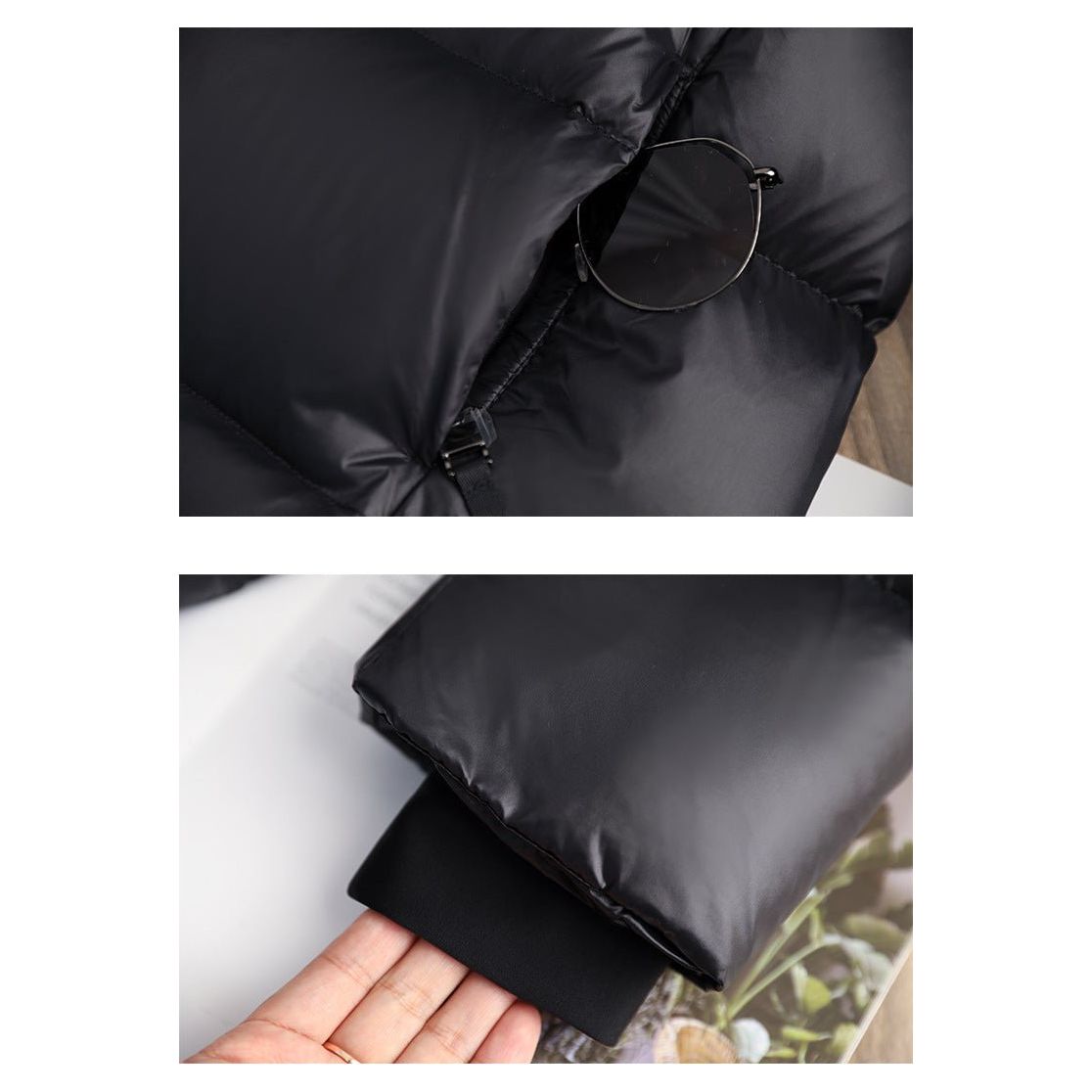 Dames Puffer Winterjas – Met Donsvulling, Waterdicht en Gewatteerd voor Regen en Sneeuw