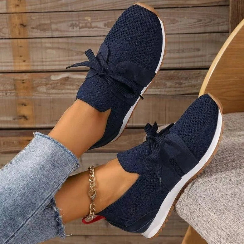 Dames Sportieve Sneakers – Casual Vrijetijdssneakers voor Dagelijks Gebruik, All-Season
