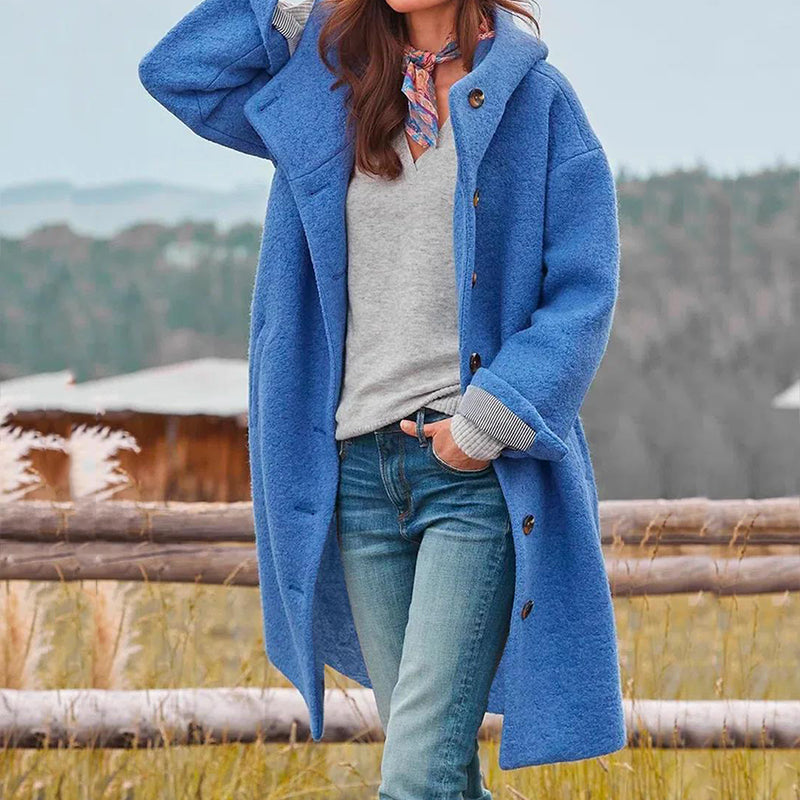 Dames Dikke Gewatteerde Winterjas – Warm voor Winter en Outdoor