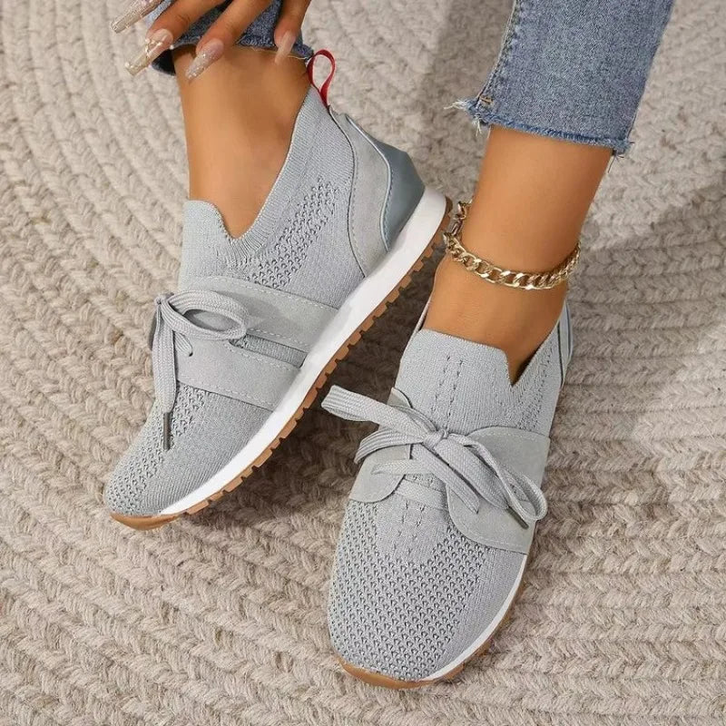 Dames Sportieve Sneakers – Casual Vrijetijdssneakers voor Dagelijks Gebruik, All-Season