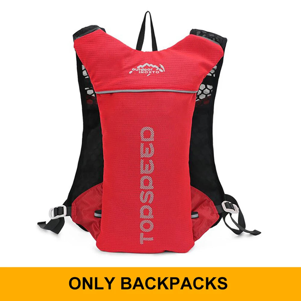 Outdoor Trail Running 5L Ultralight Backpack Hydration Jogging Vest Men Breathable Marathon Bicycle Bag Fitness Running Bag