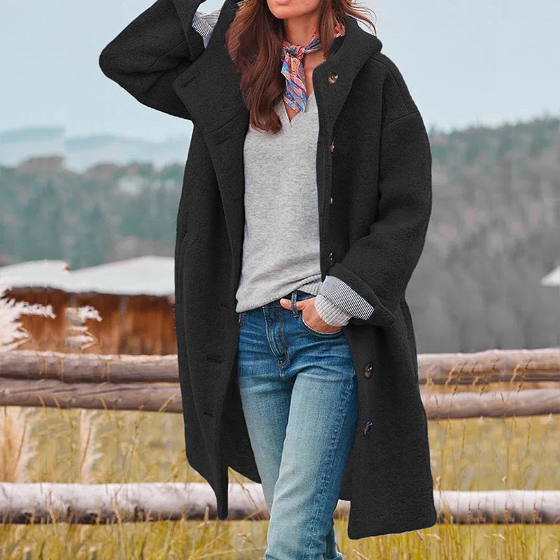 Dames Dikke Gewatteerde Winterjas – Warm voor Winter en Outdoor