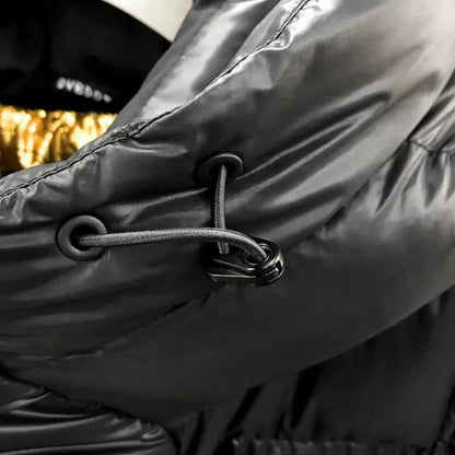 Dames Puffer Winterjas – Met Donsvulling, Waterdicht en Gewatteerd voor Regen en Sneeuw