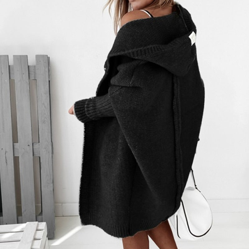 Dames Basic Gebreide Trui – Lange Mouwen, Casual Pullover voor Herfst en Winter