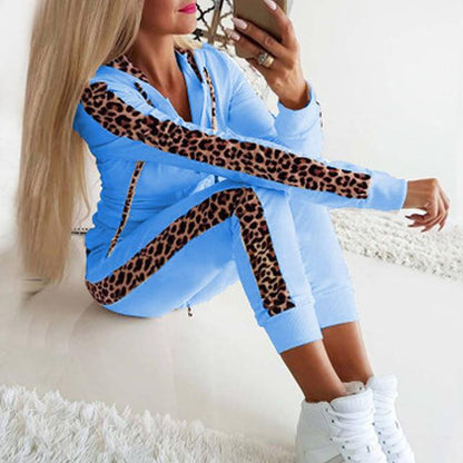 Dames Relaxed Fit Joggingpak – 2-delig Set, Loungewear voor Thuis en Sport