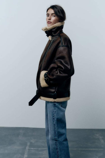 Dames Zakelijke Blazer met Reverskraag – Synthetisch materiaal, Colbert voor Kantoor en Casual