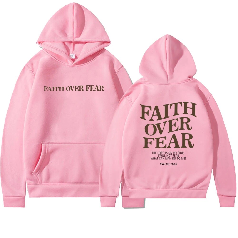 Dames Hoodie met Tekst – Christelijke geloofsboodschap, casual sweatshirt met capuchon