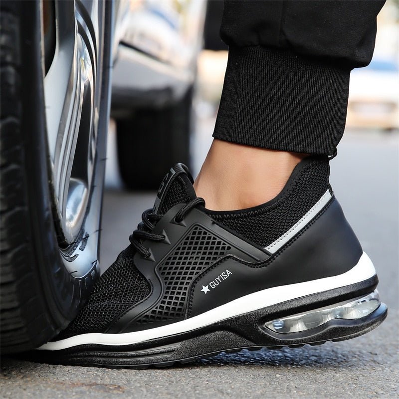 Dames Orthopedische Veiligheidssneakers – Stalen Neus, Werkschoenen voor Magazijn en Bouw