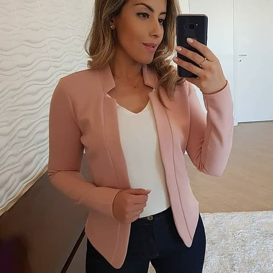 Dames Relaxed Fit Blazer – Colbert voor Casual & Zakelijk, Streetstyle Tussenjas Lente/Herfst